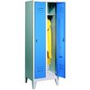 Garment cabinet, 1 compartment on feet 1850x320x500 7035/5012